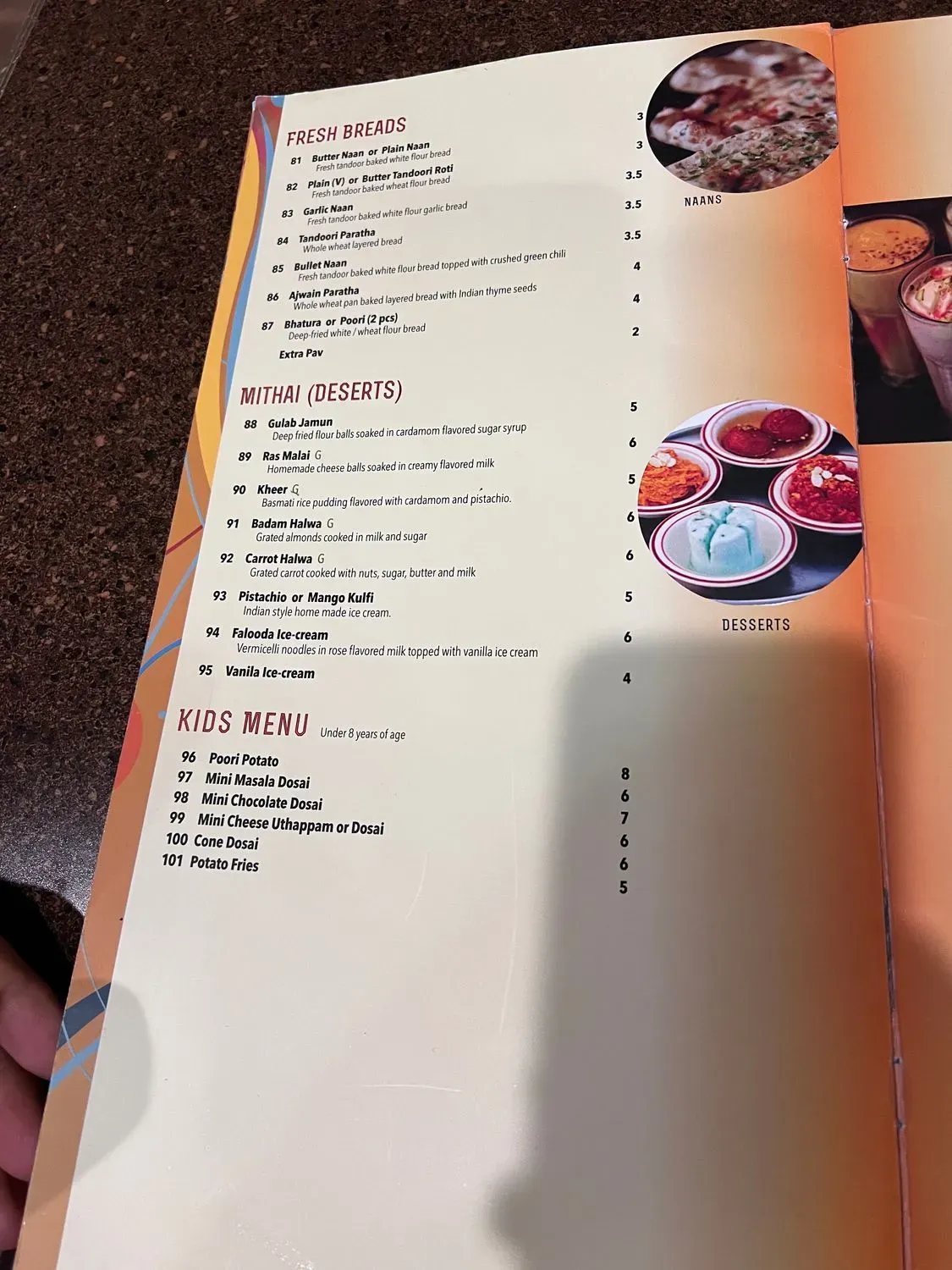 Menu 6