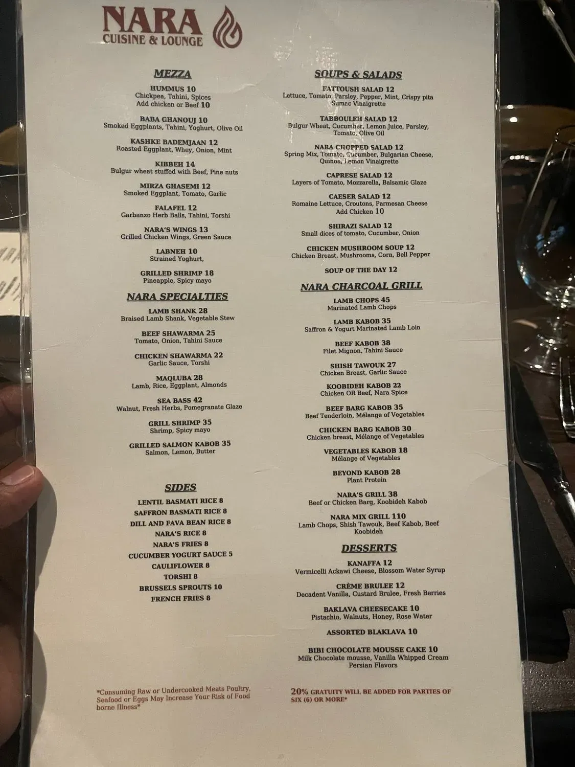 Menu 3