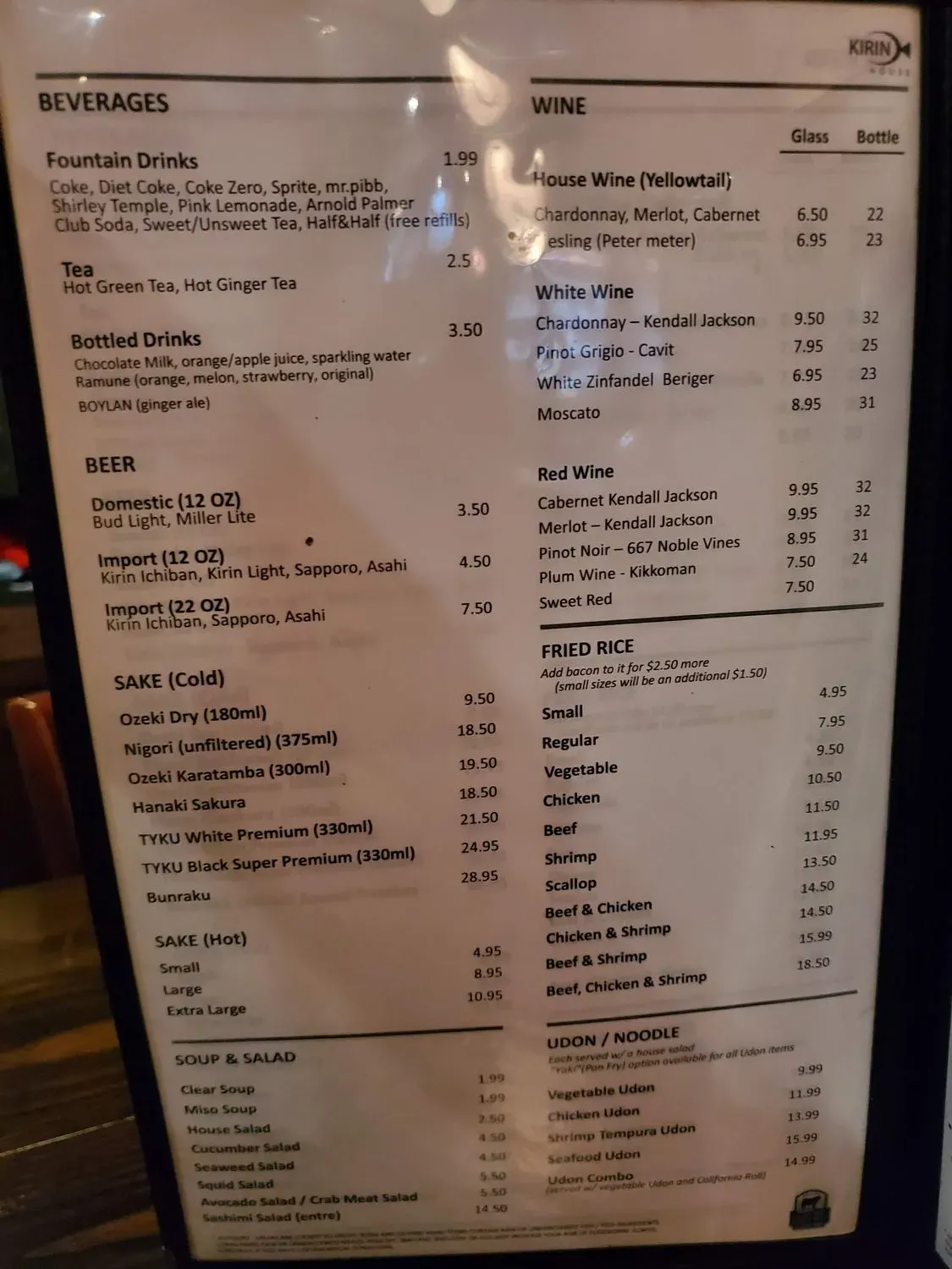 Menu 4