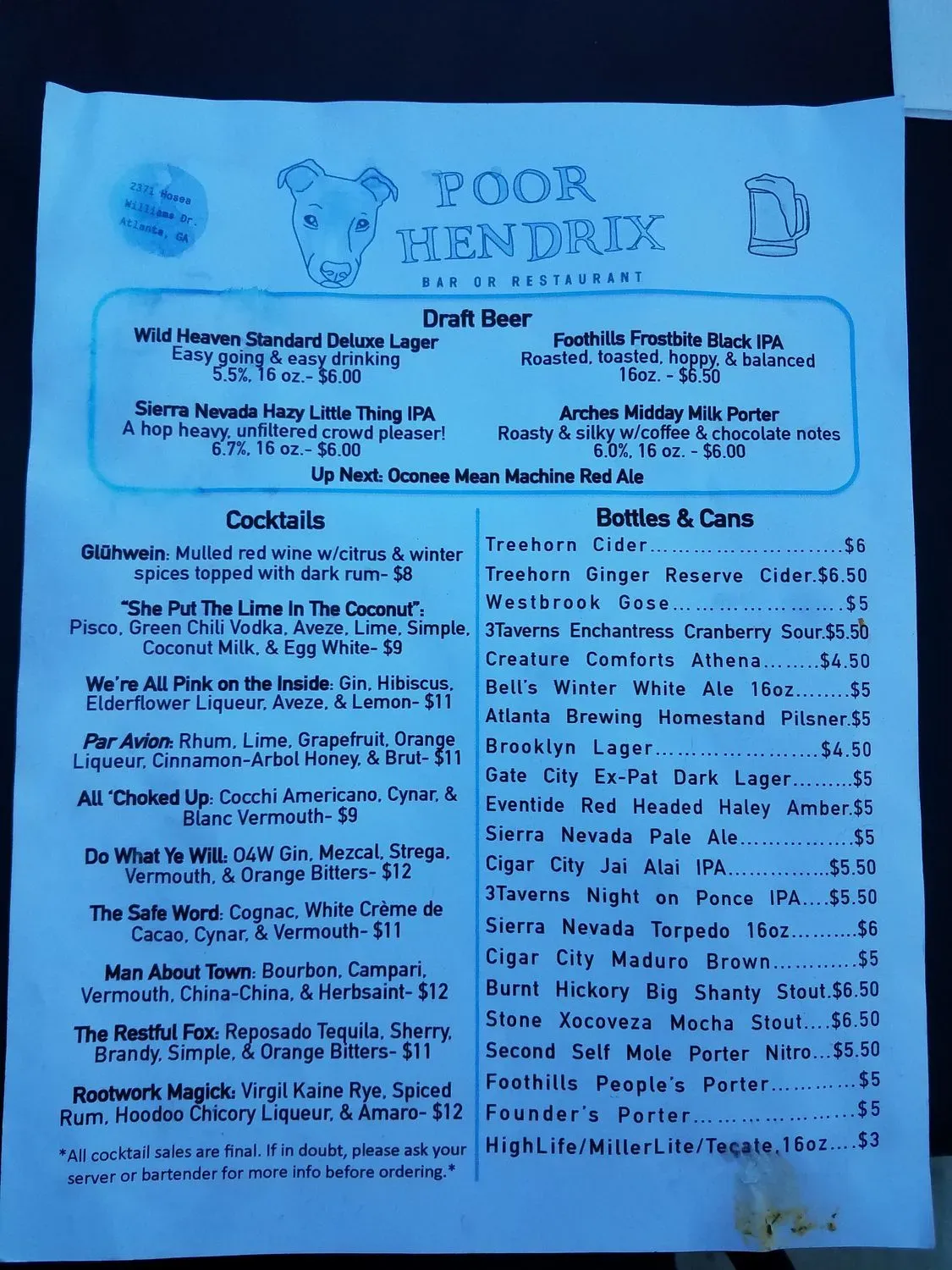 Menu 4