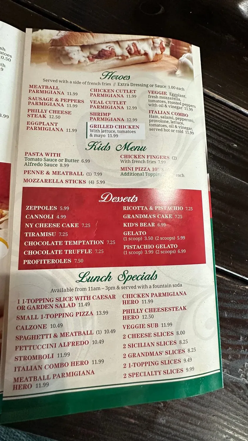 Menu 3