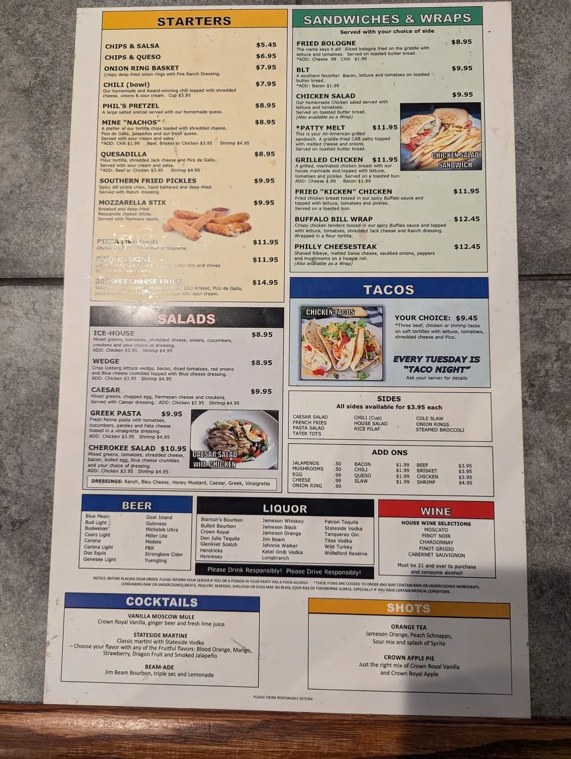 Menu 3