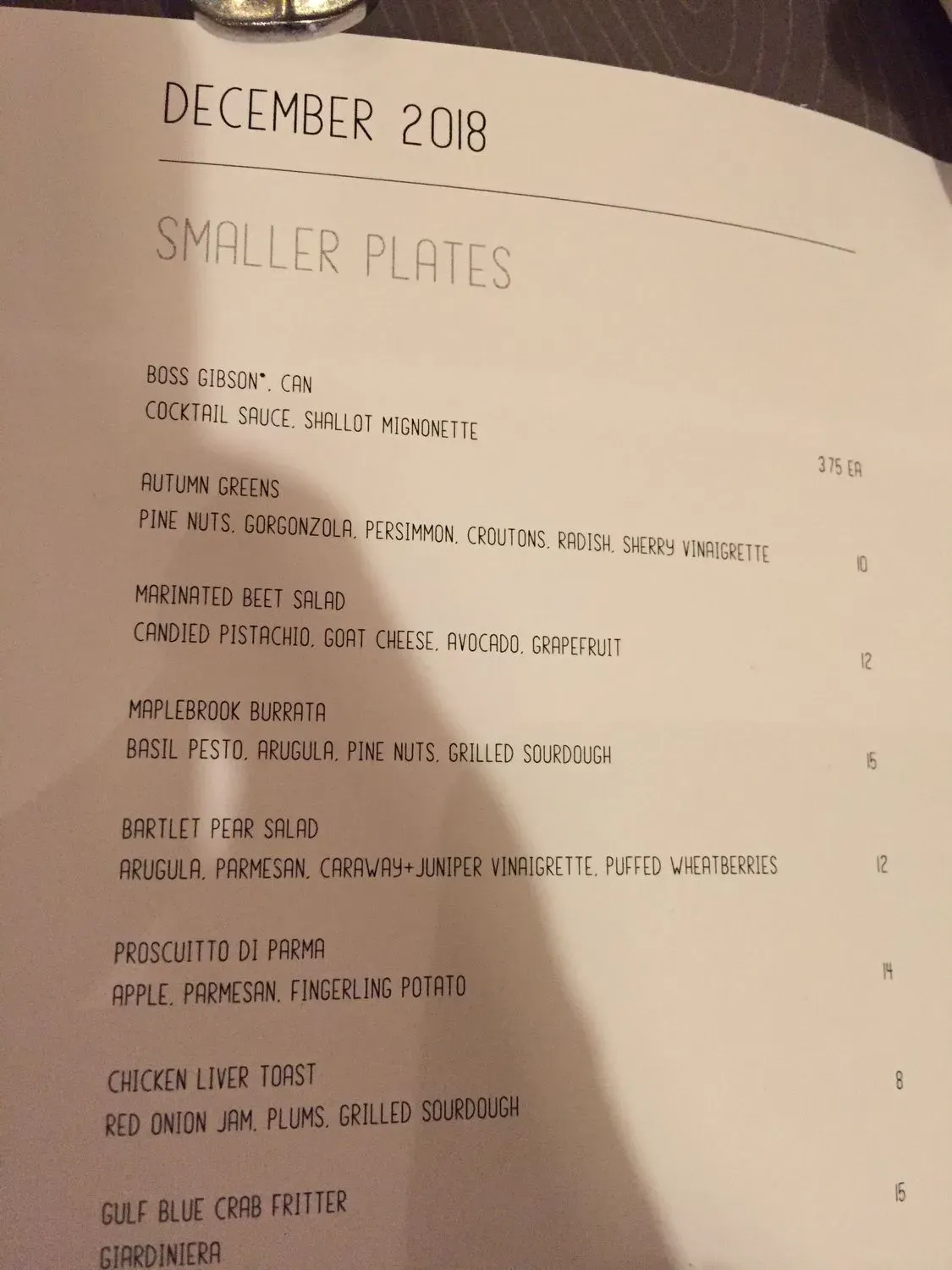 Menu 4