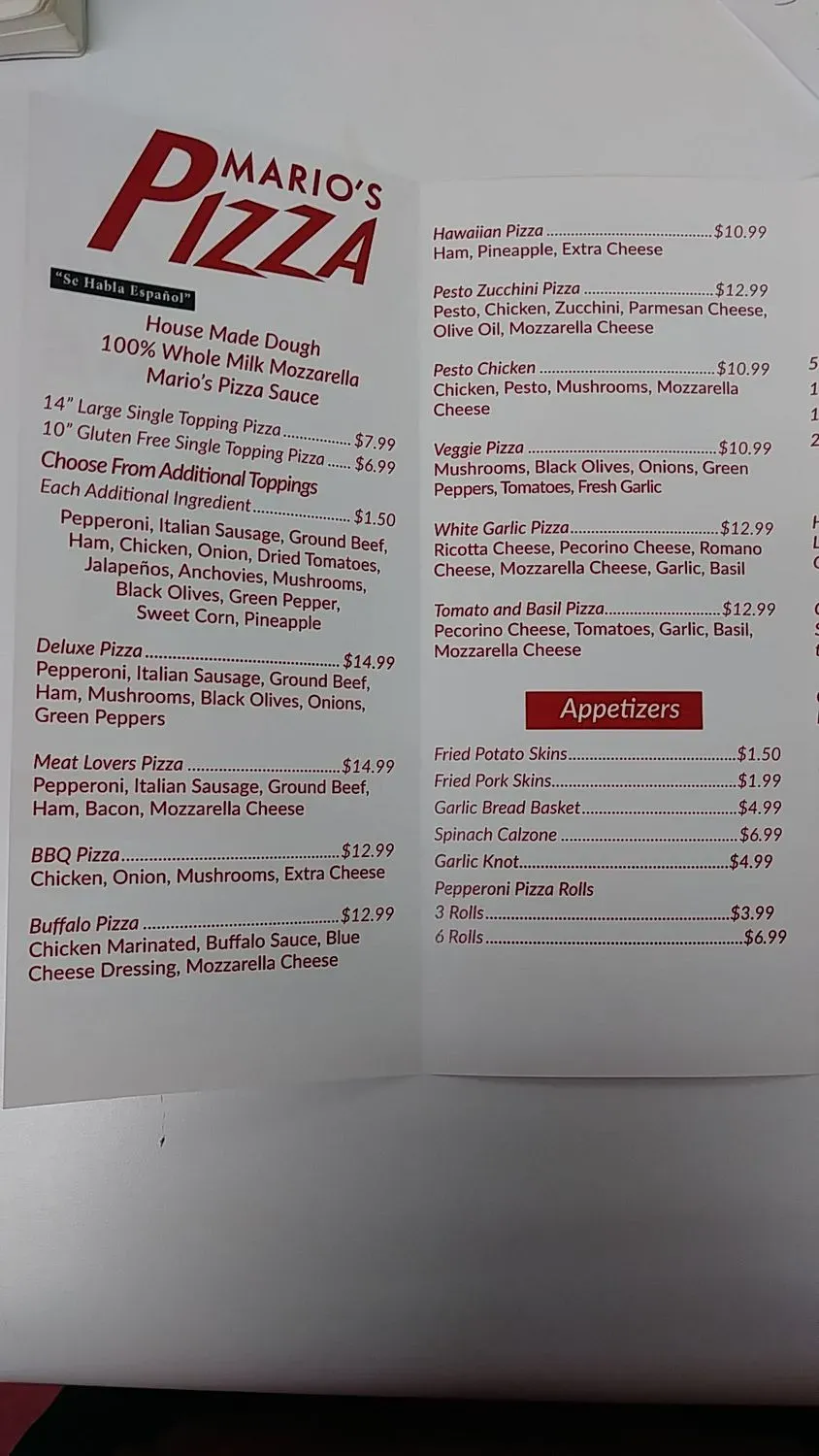 Menu 3