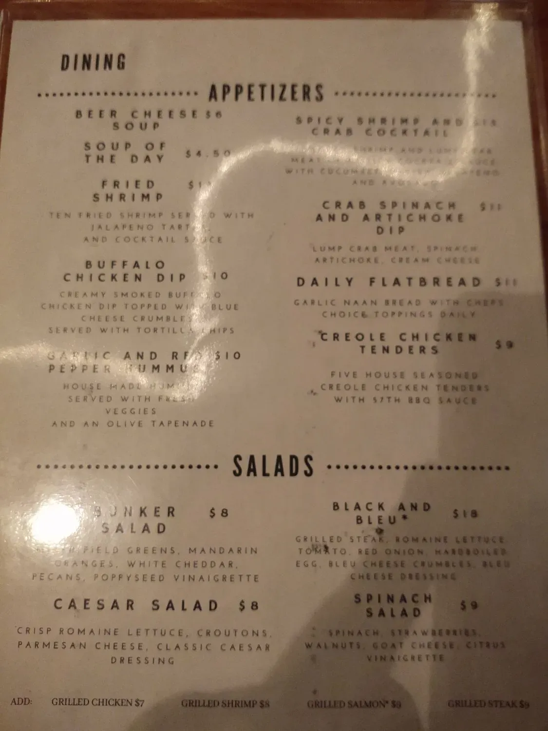 Menu 6