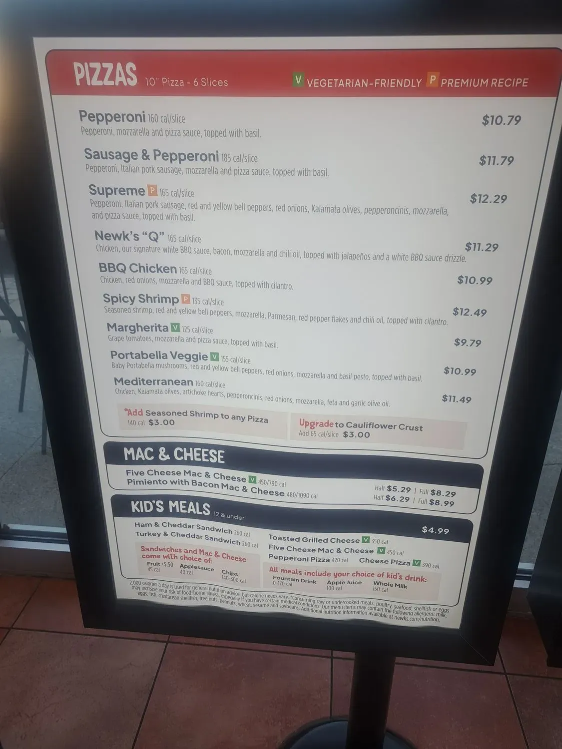 Menu 6