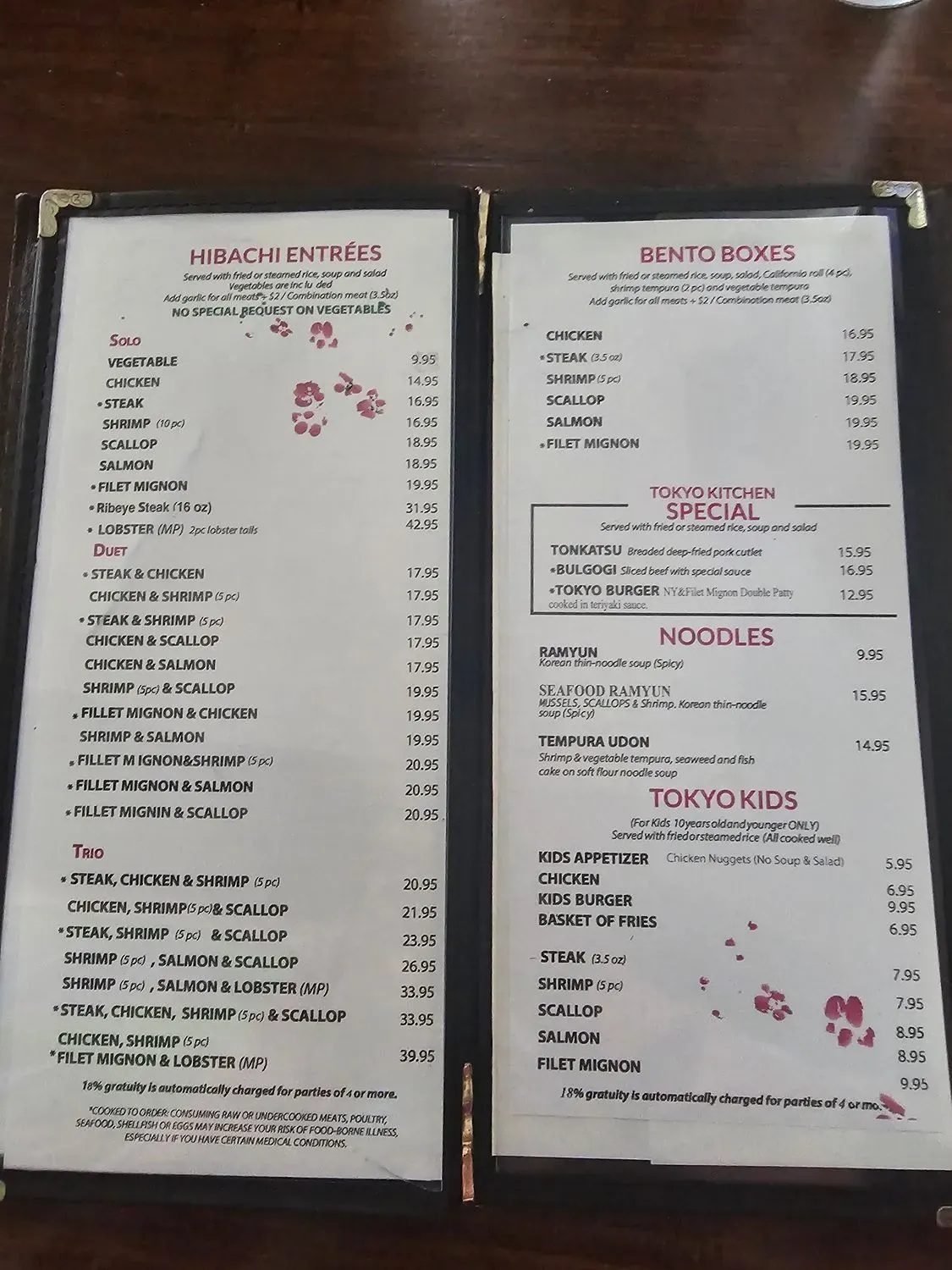 Menu 4