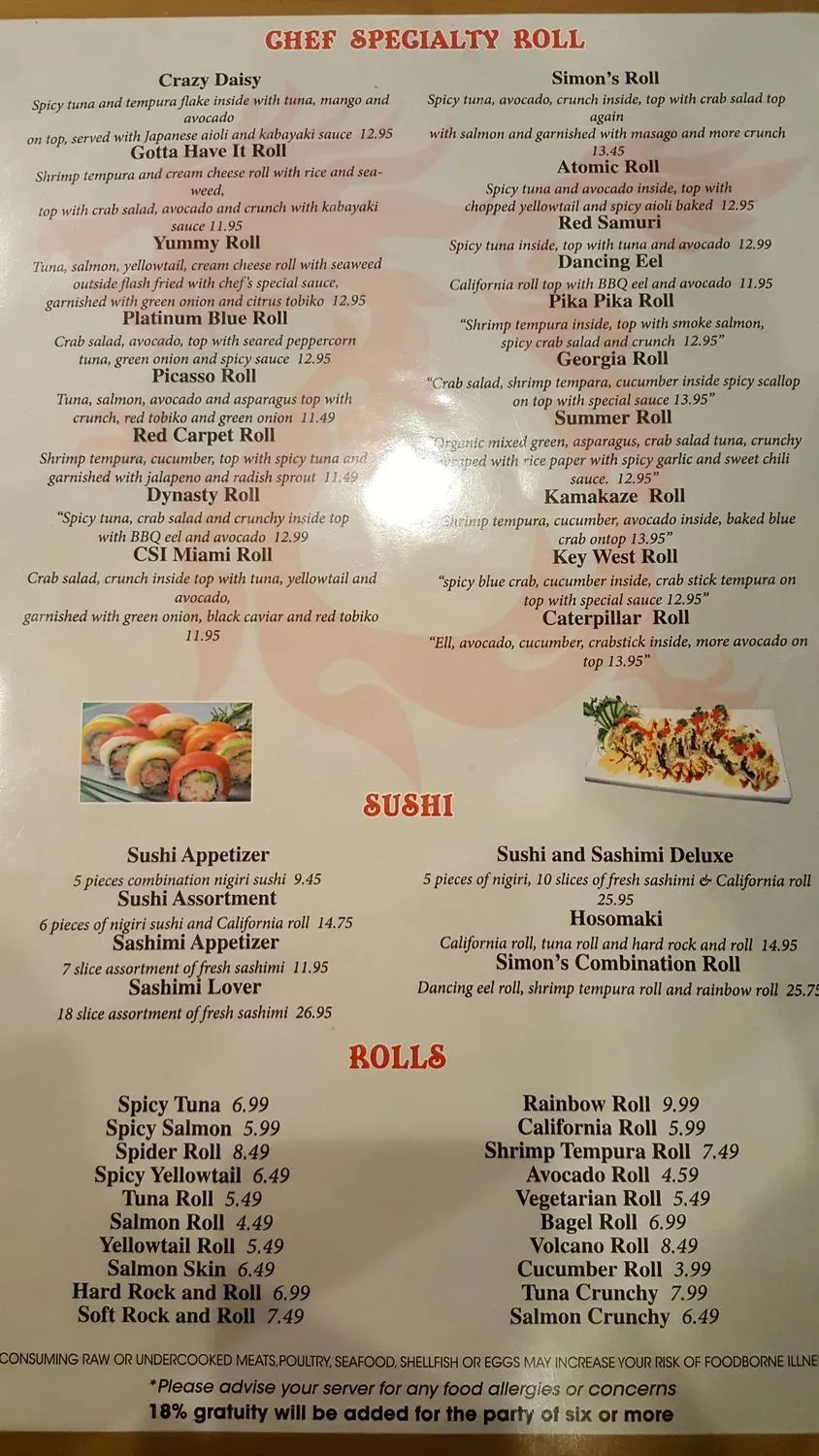 Menu 4