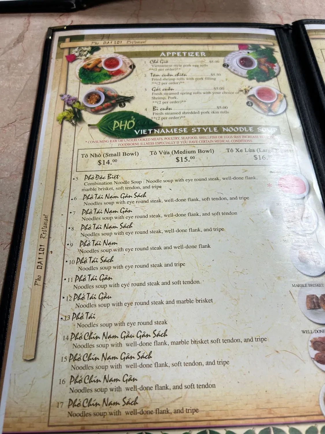 Menu 6