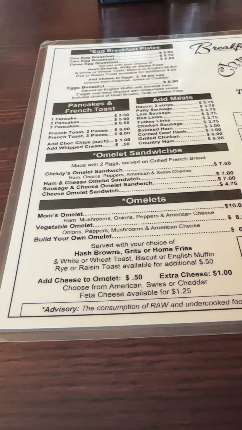 Menu 6