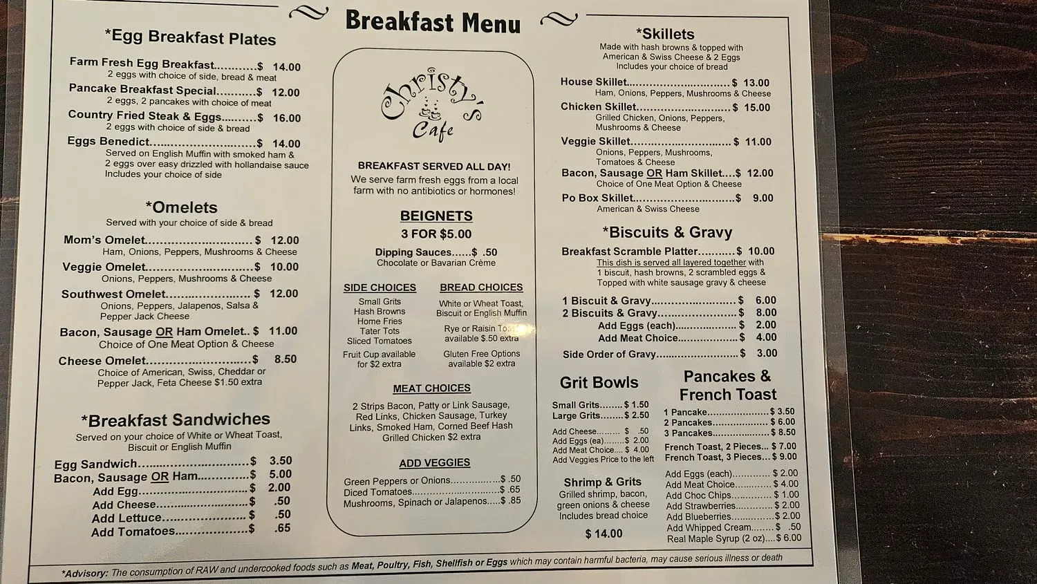 Menu 3