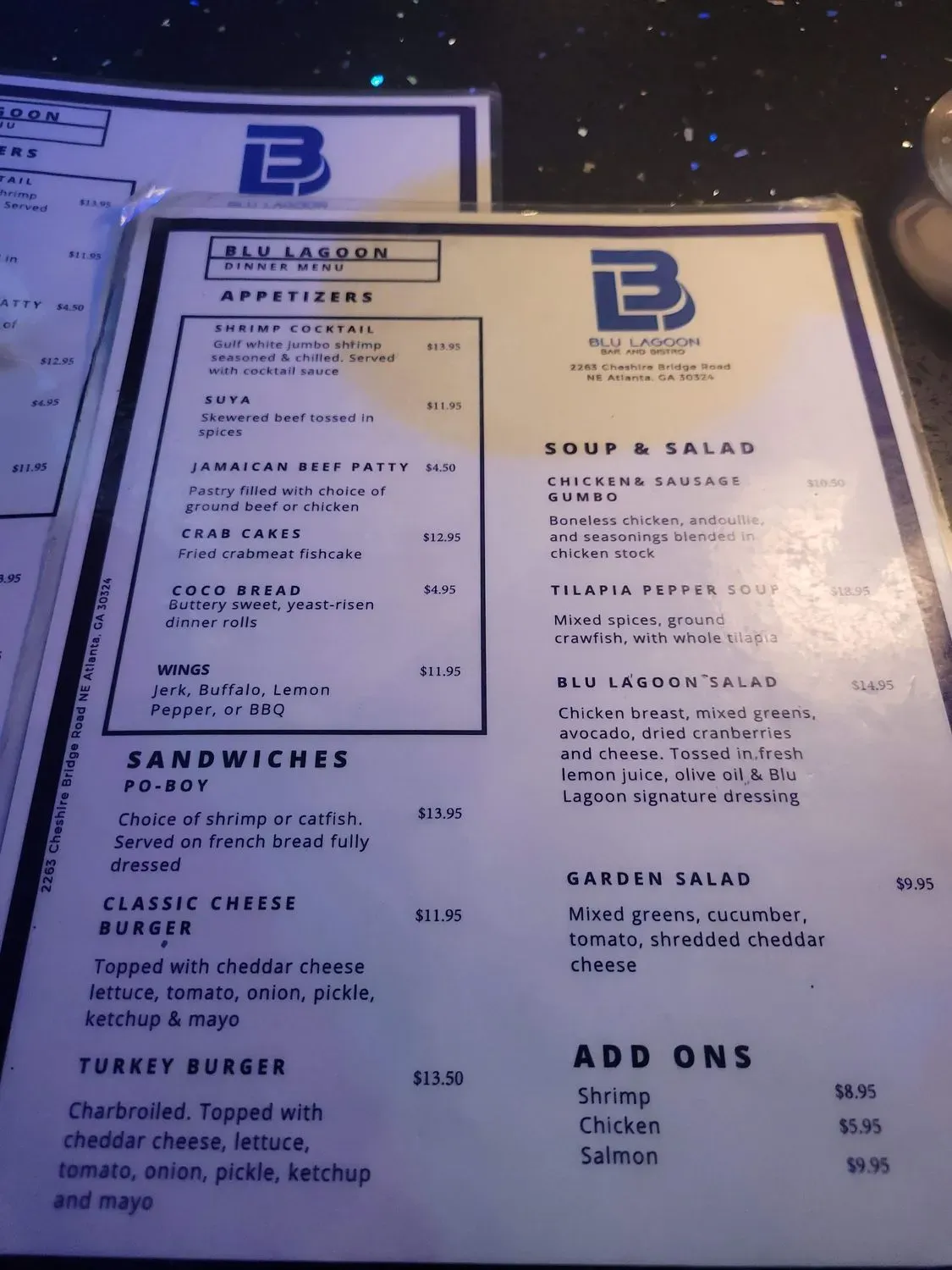 Menu 4