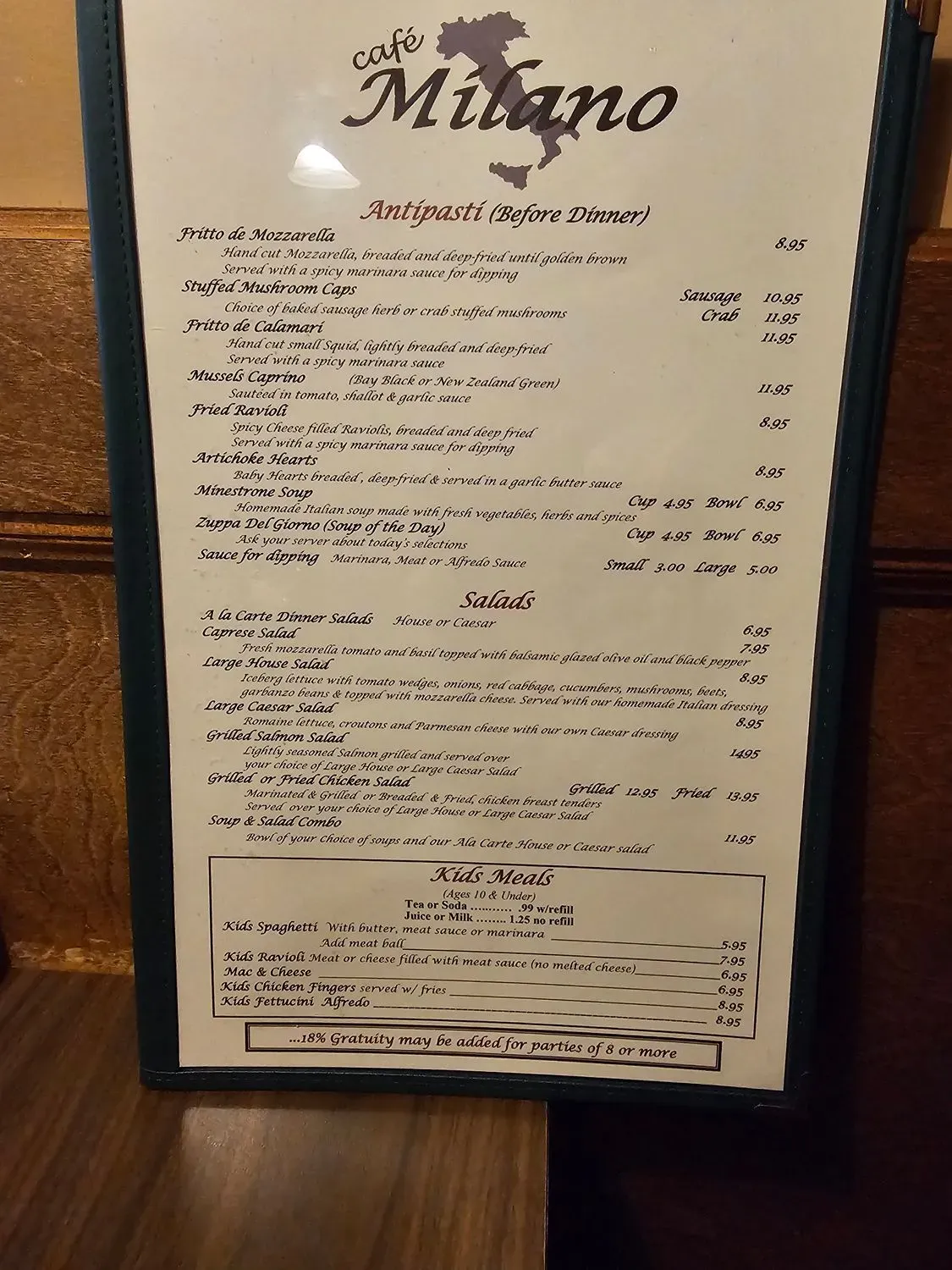 Menu 4