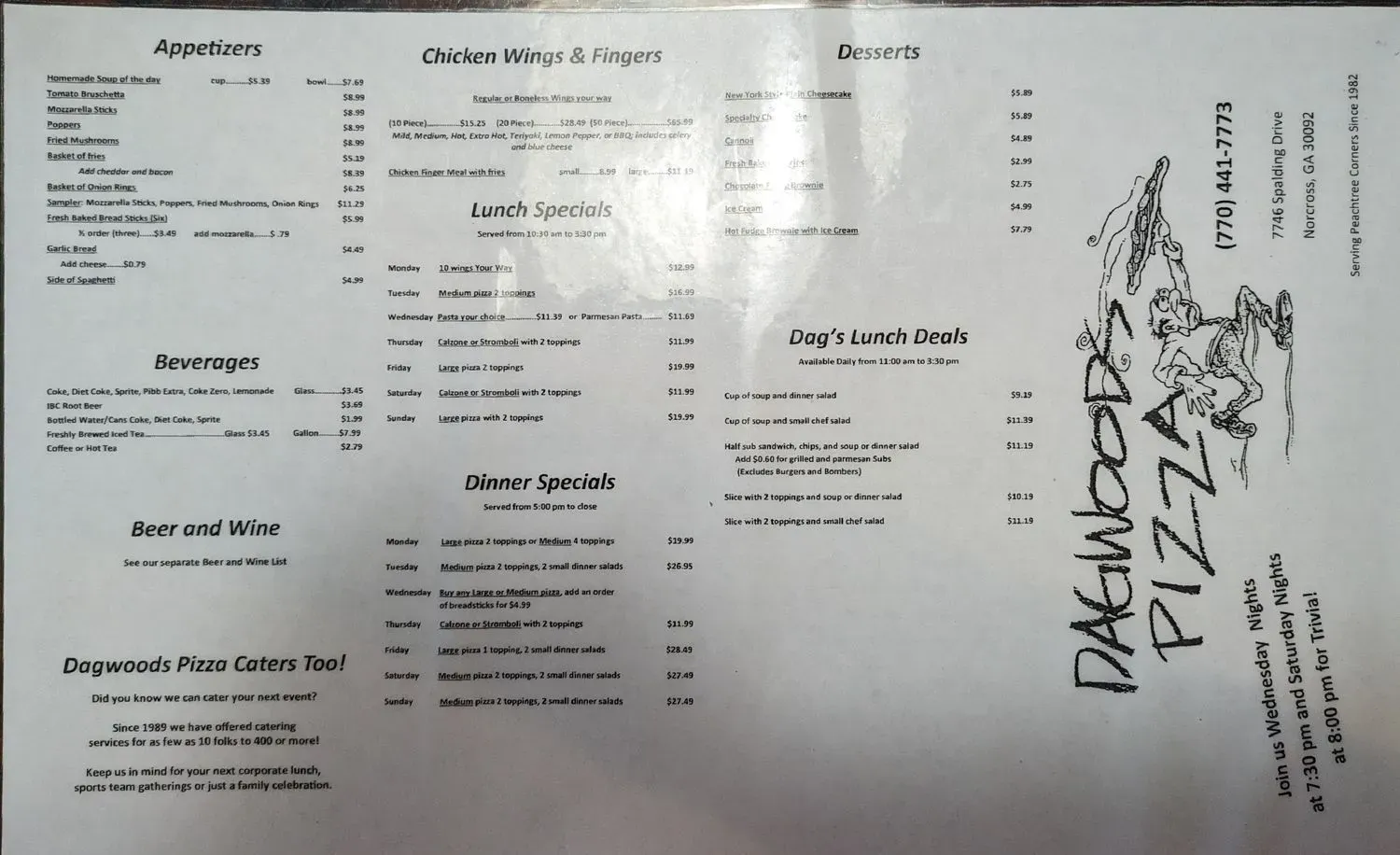 Menu 4