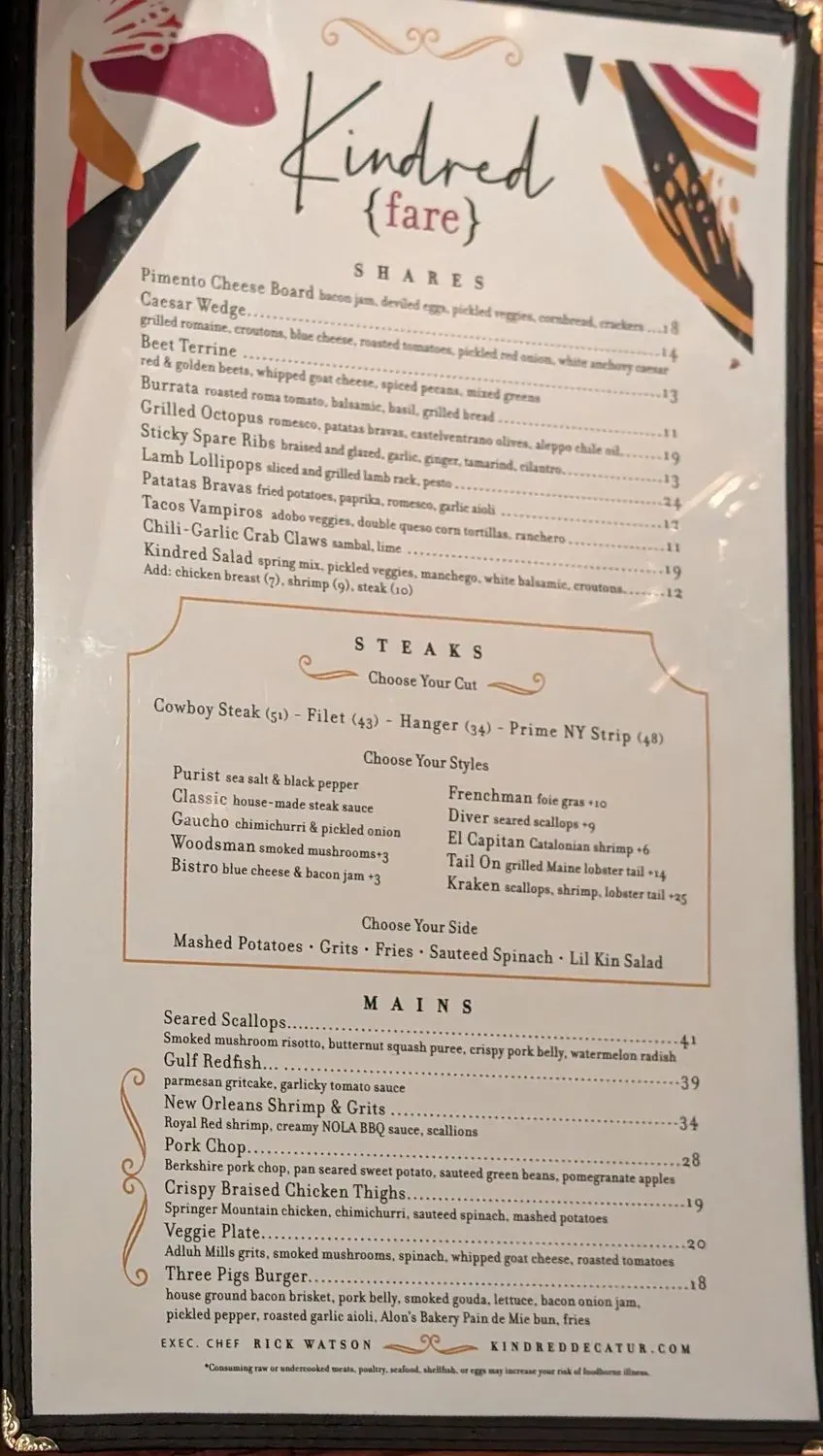 Menu 3