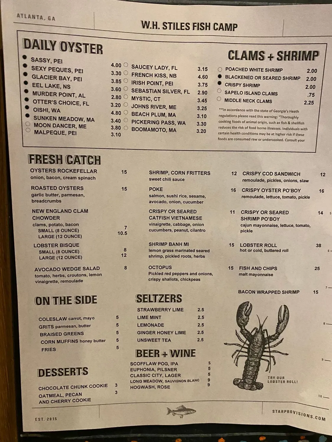 Menu 4