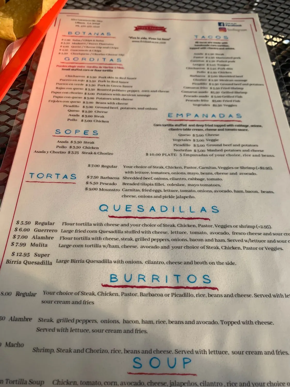 Menu 4