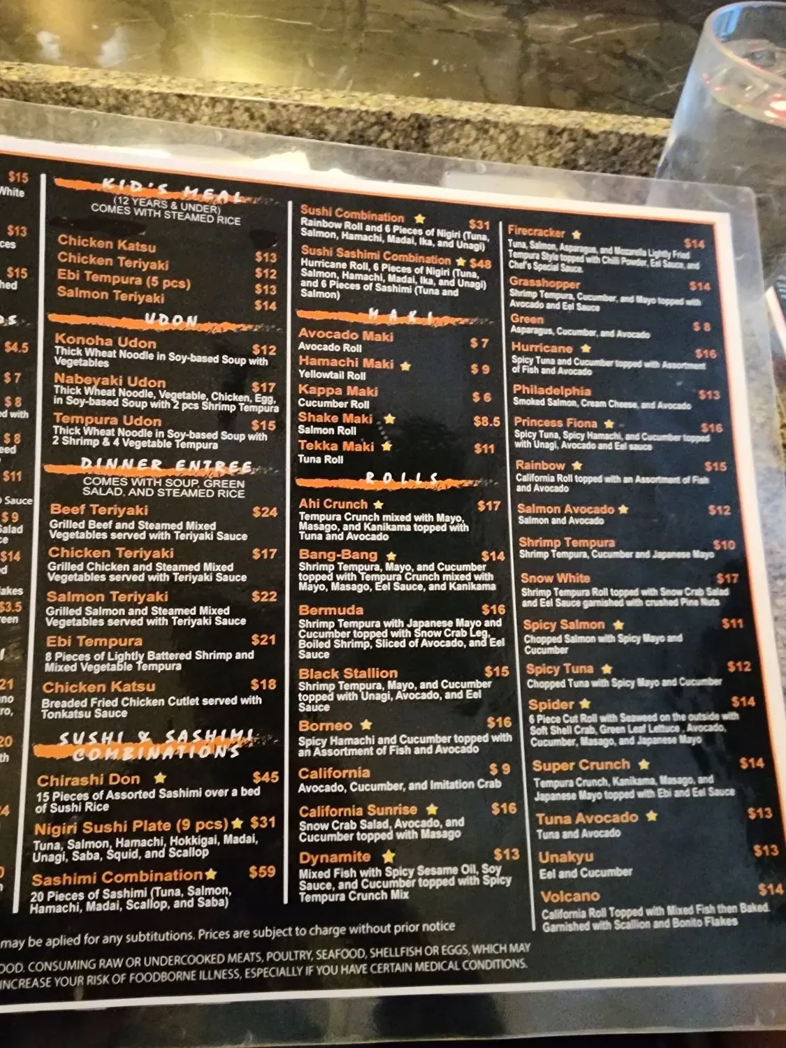 Menu 4