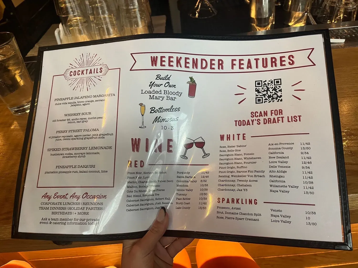 McCray's Tavern Menu - Updated November 2025