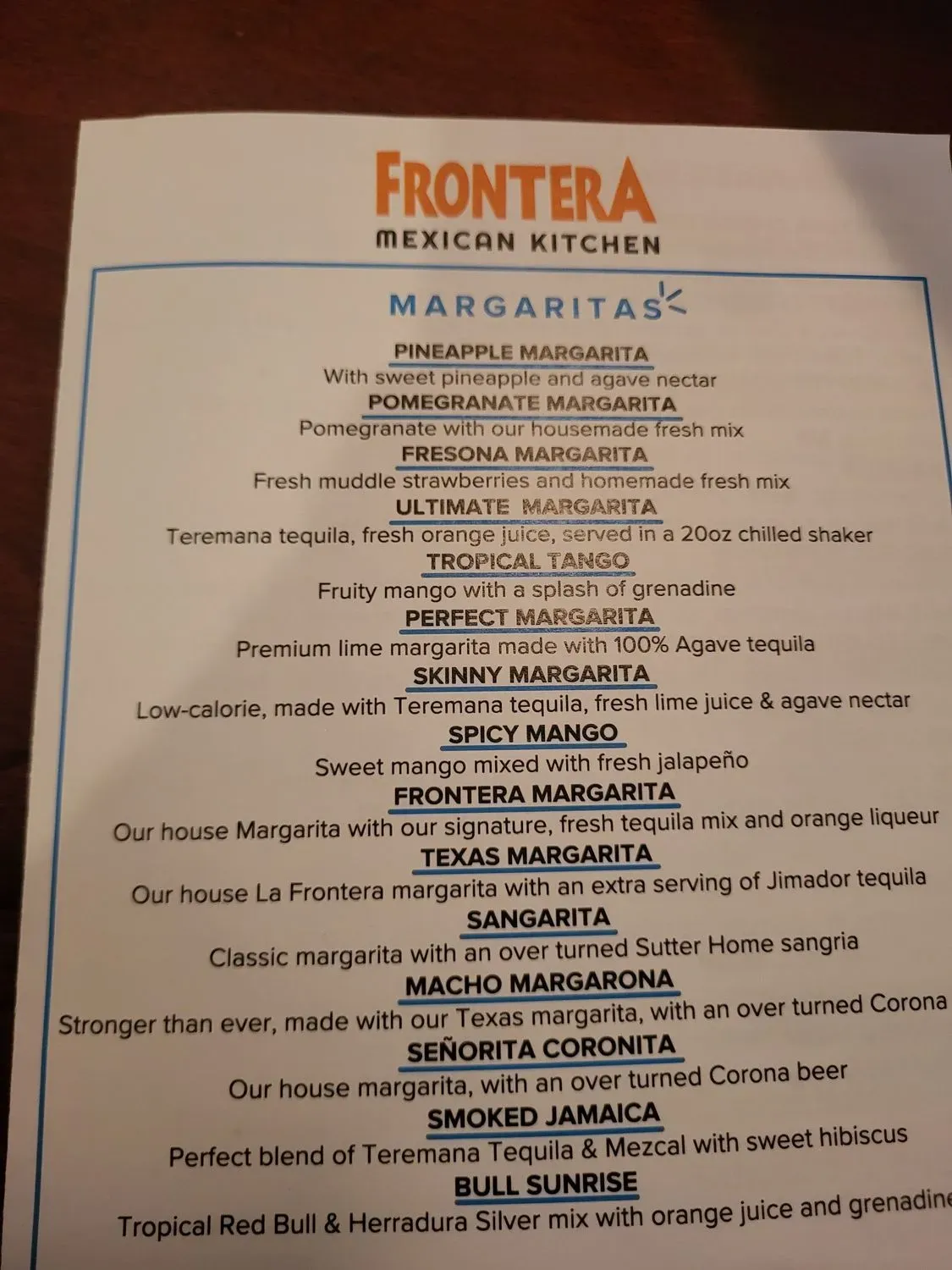 Menu 4