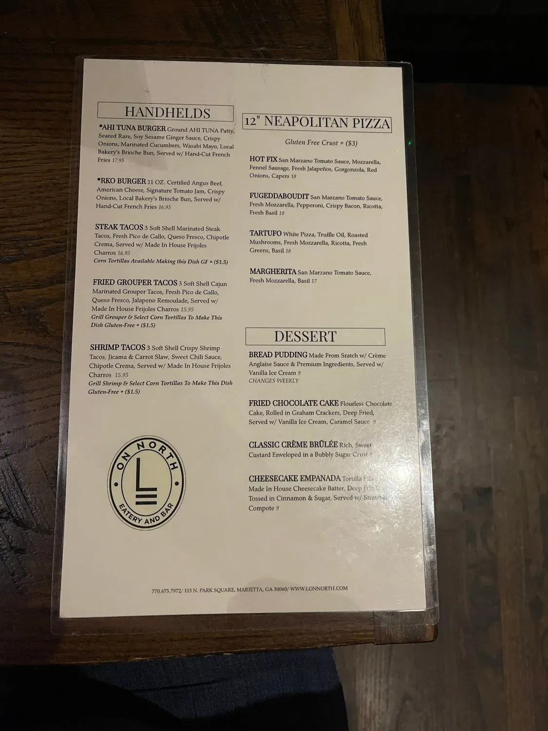 Menu 4