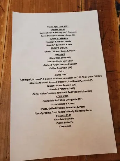 Menu 4