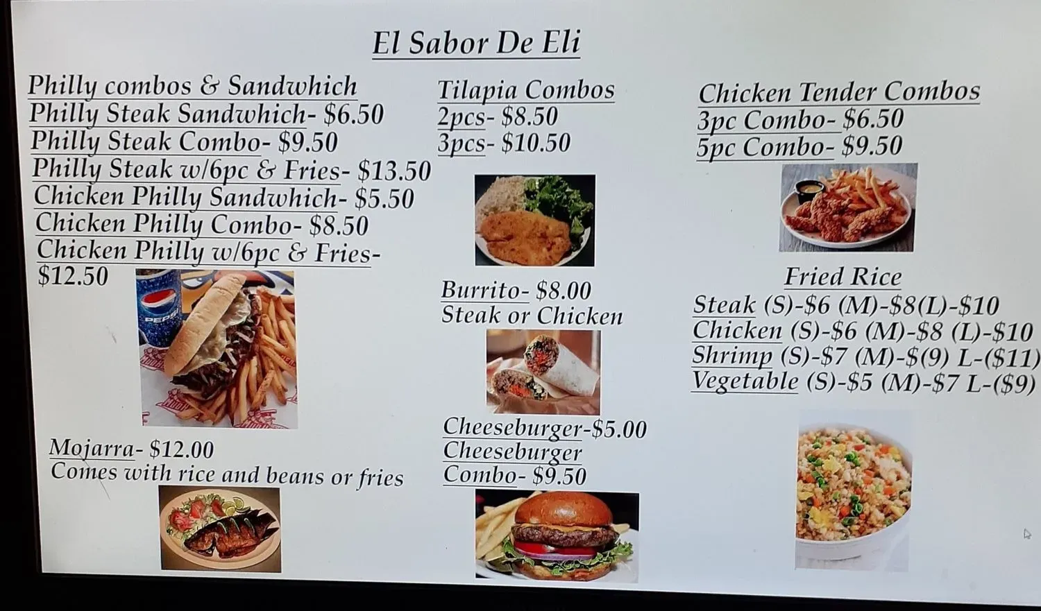 Menu 4