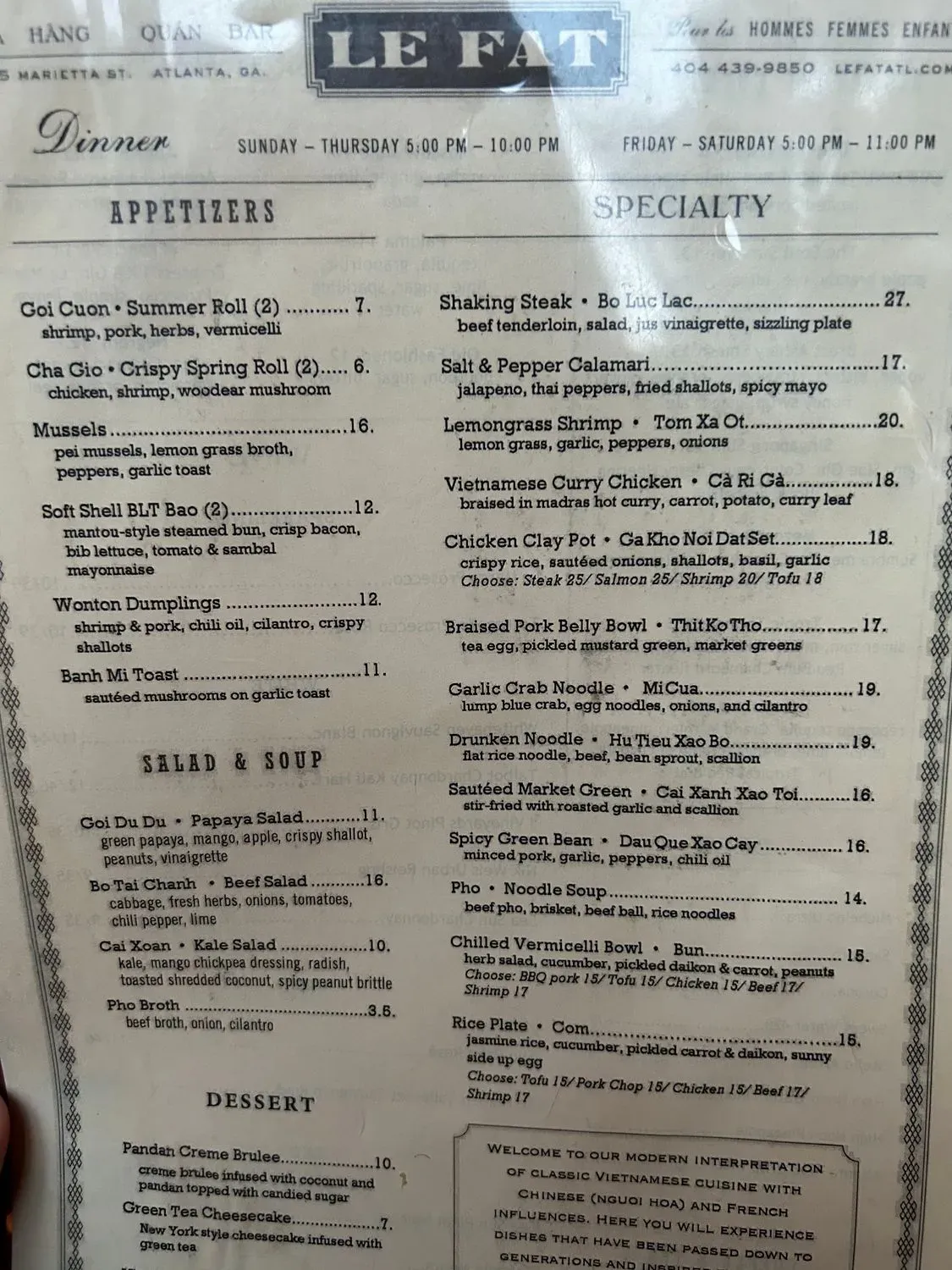 Menu 6