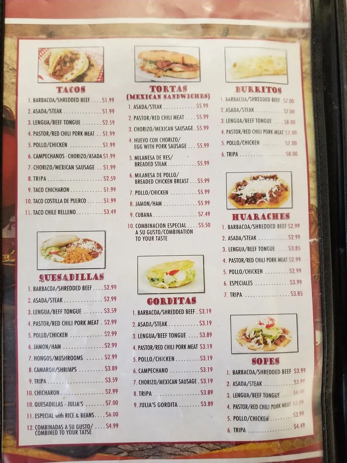 Menu 3