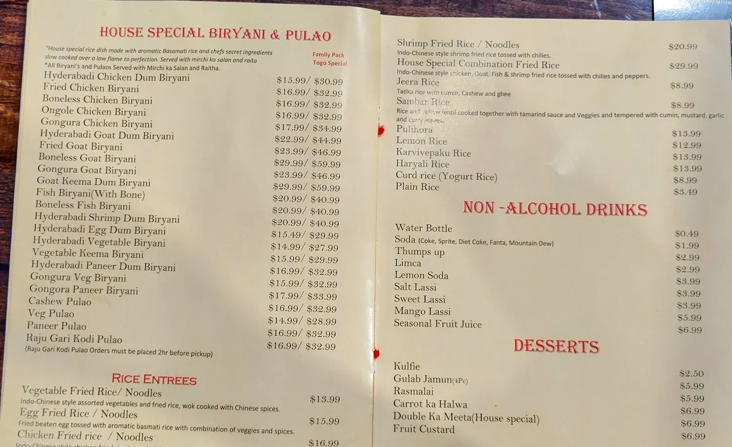 Menu 6