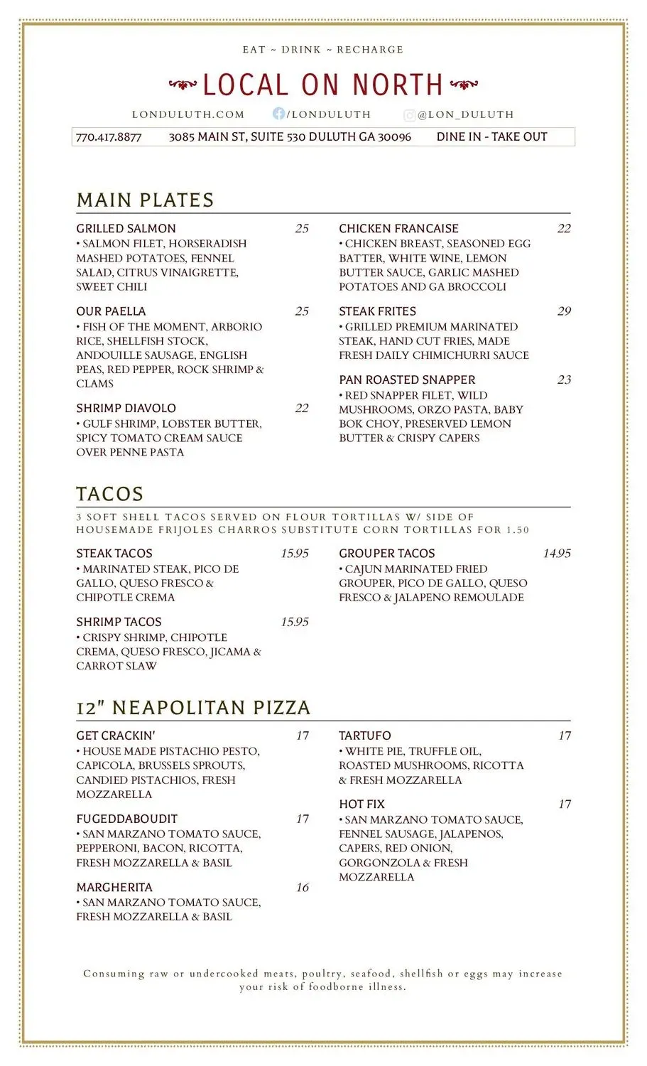 Menu 6