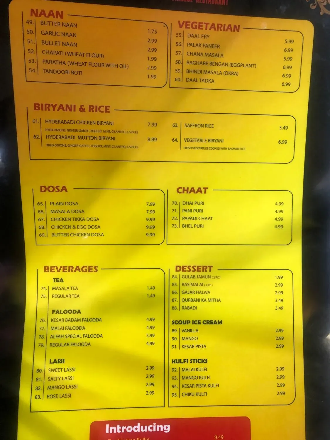 Menu 6