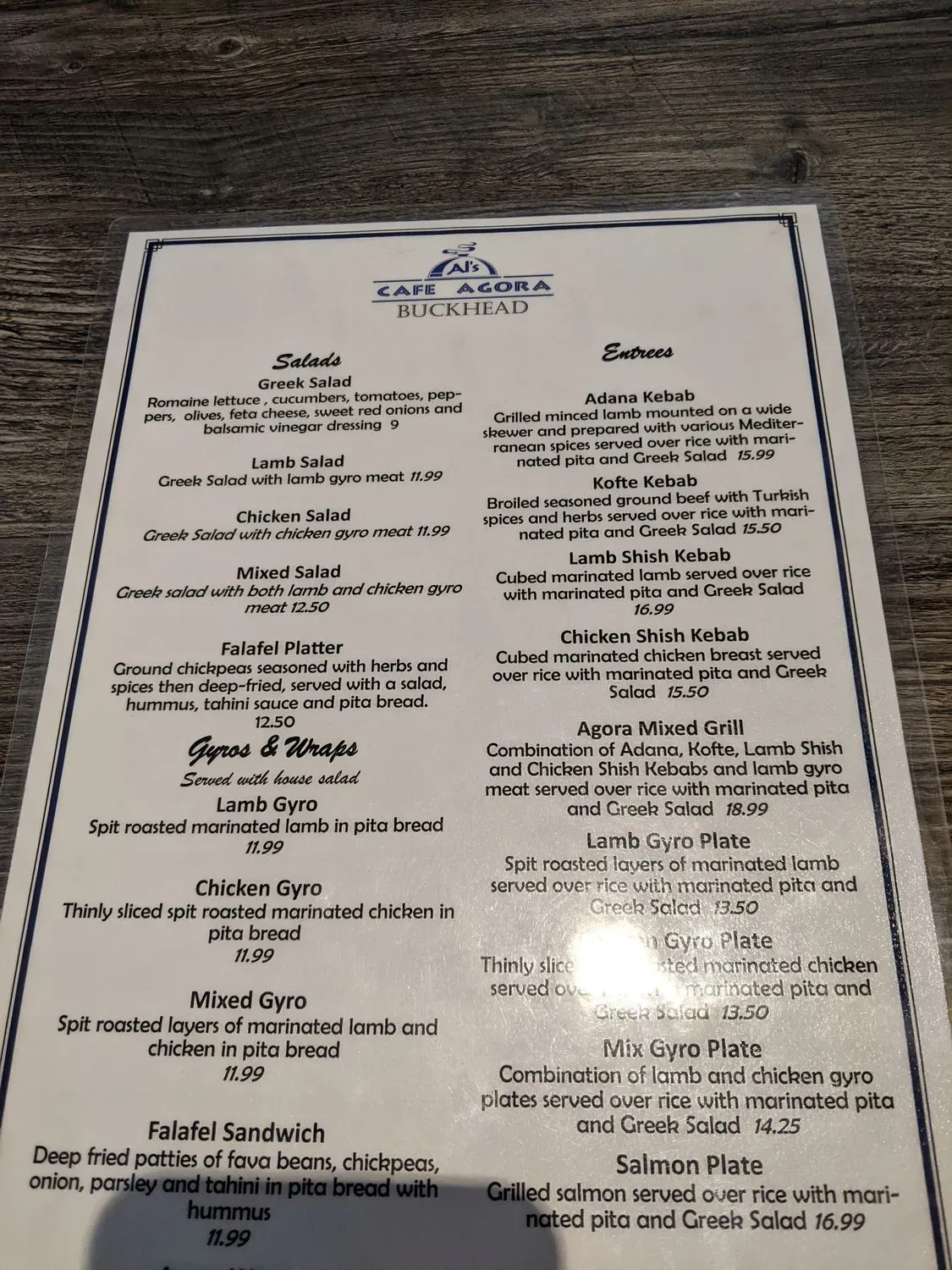 Menu 4