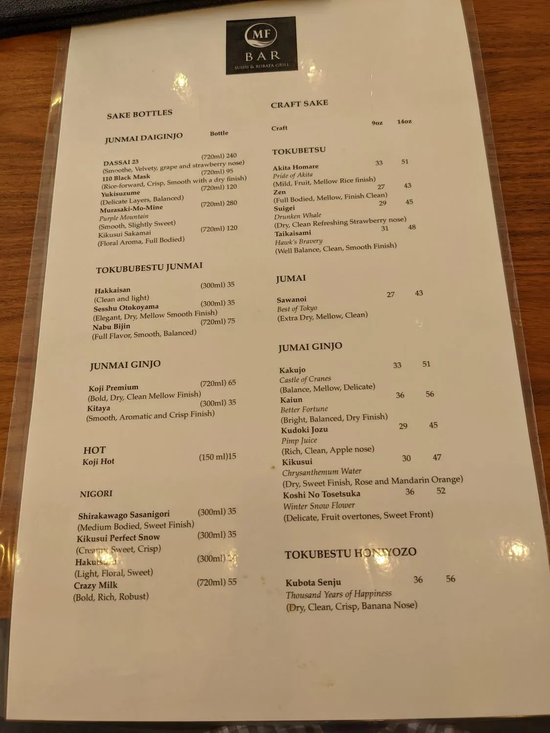 Menu 3