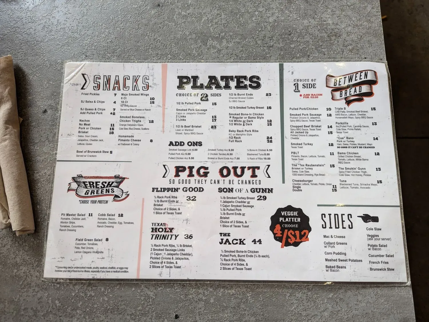 Menu 6