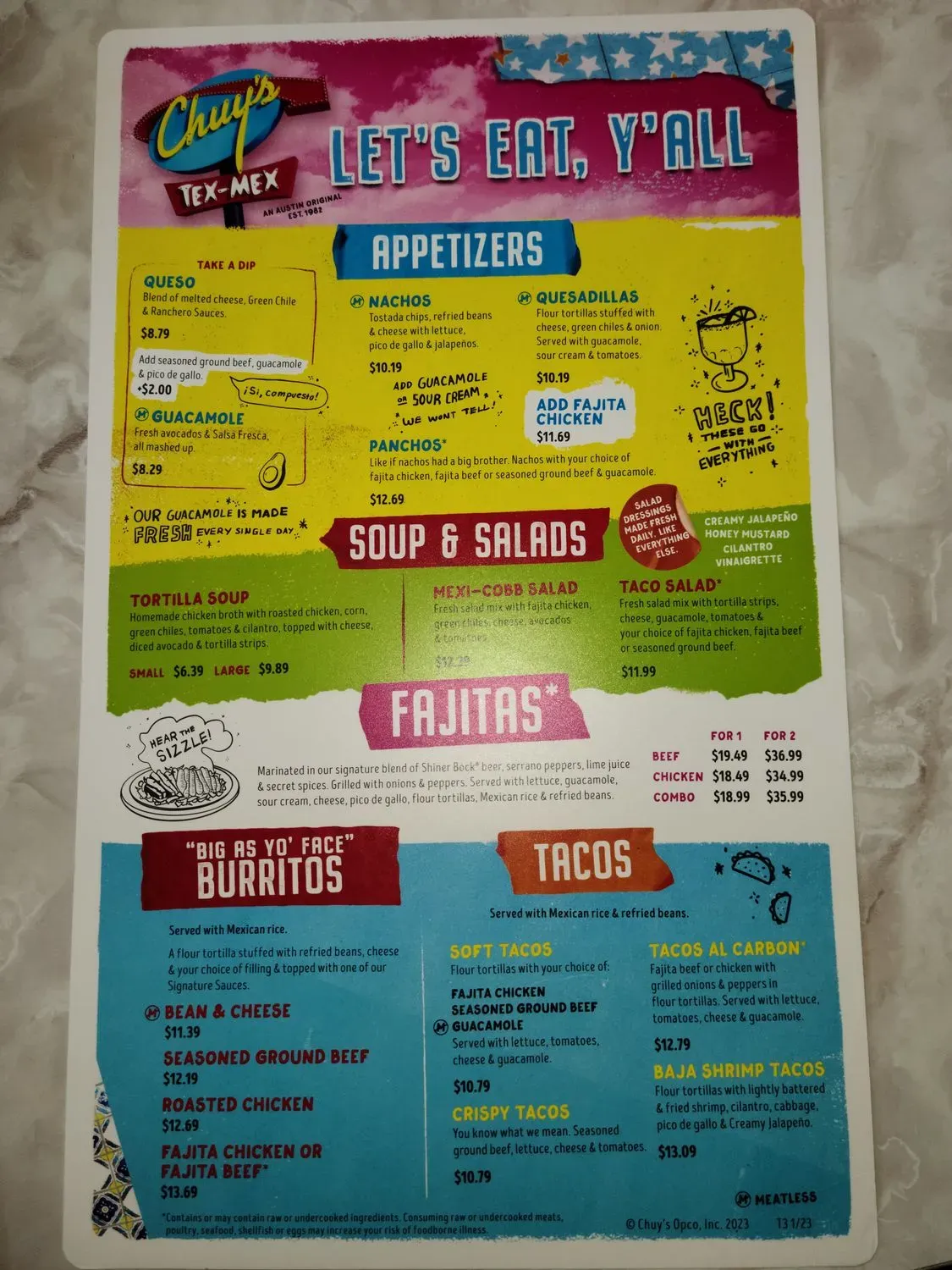 Menu 3