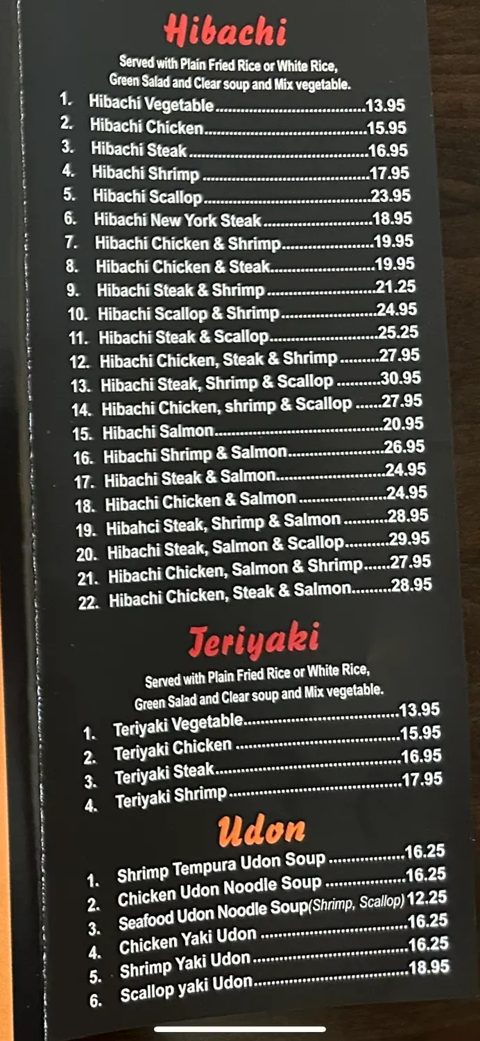 Menu 6