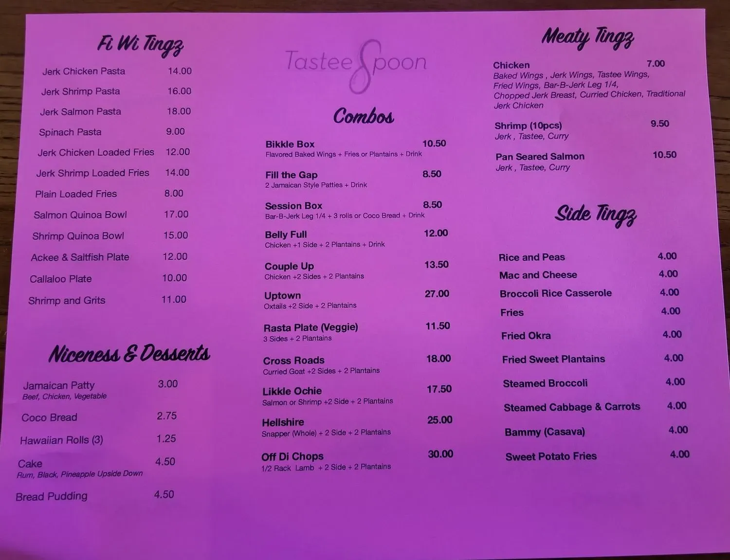 Menu 6