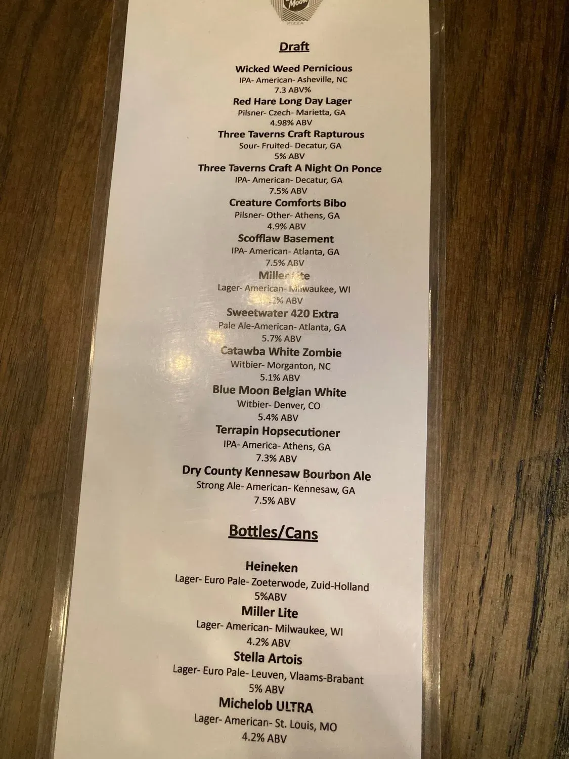 Menu 6