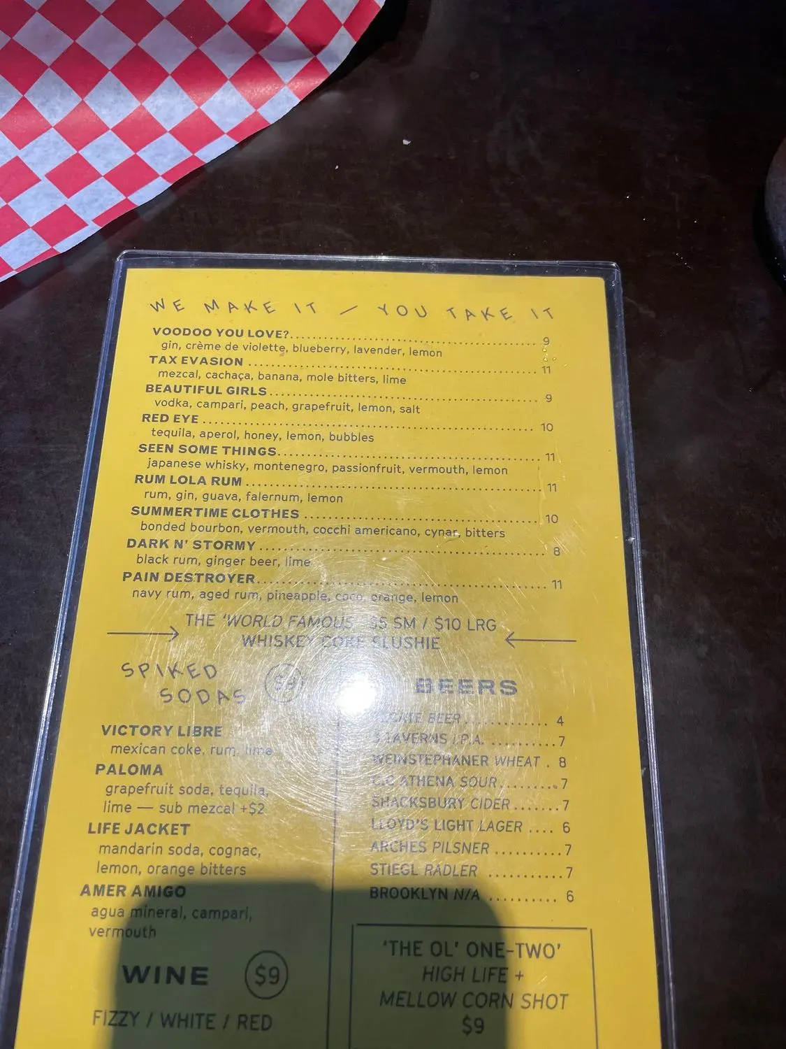 Menu 6