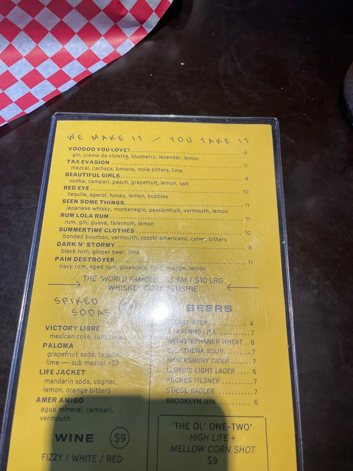 Menu 6