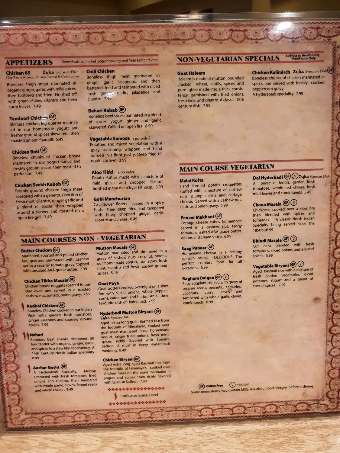 Menu 4