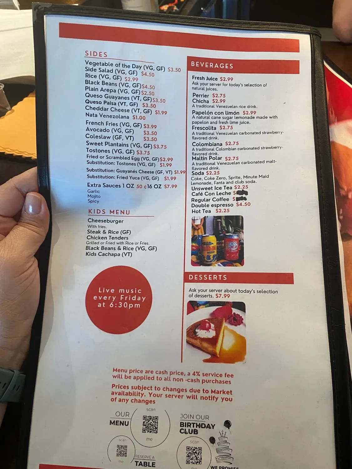 Menu 6