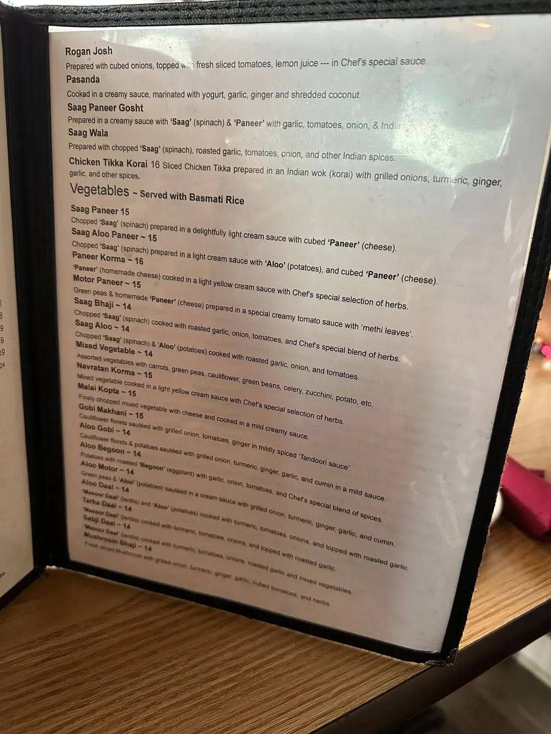 Menu 6