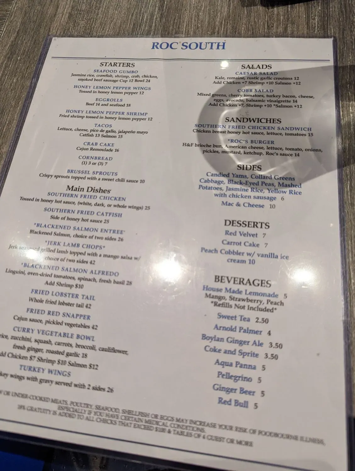 Menu 3