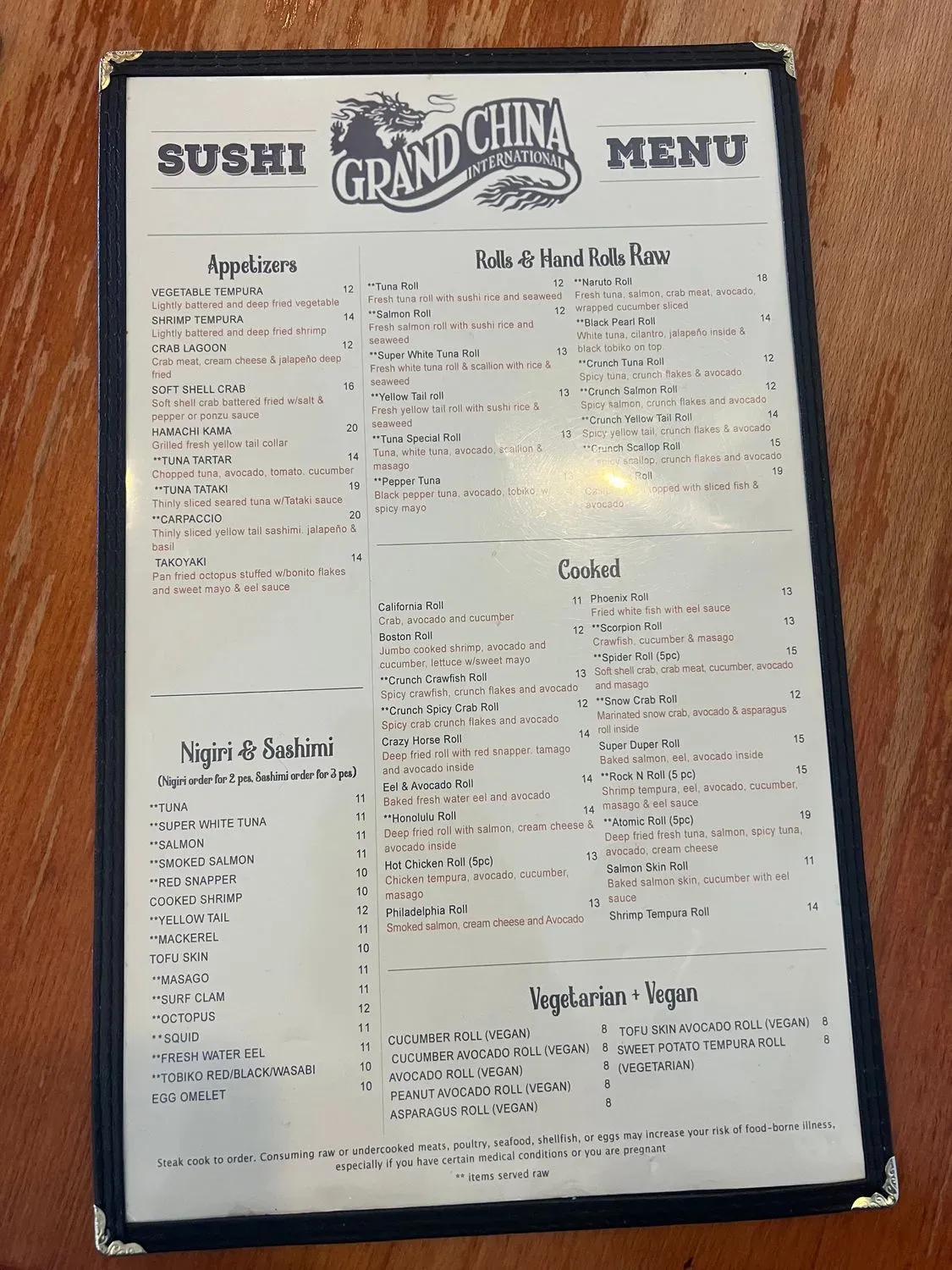 Menu 3