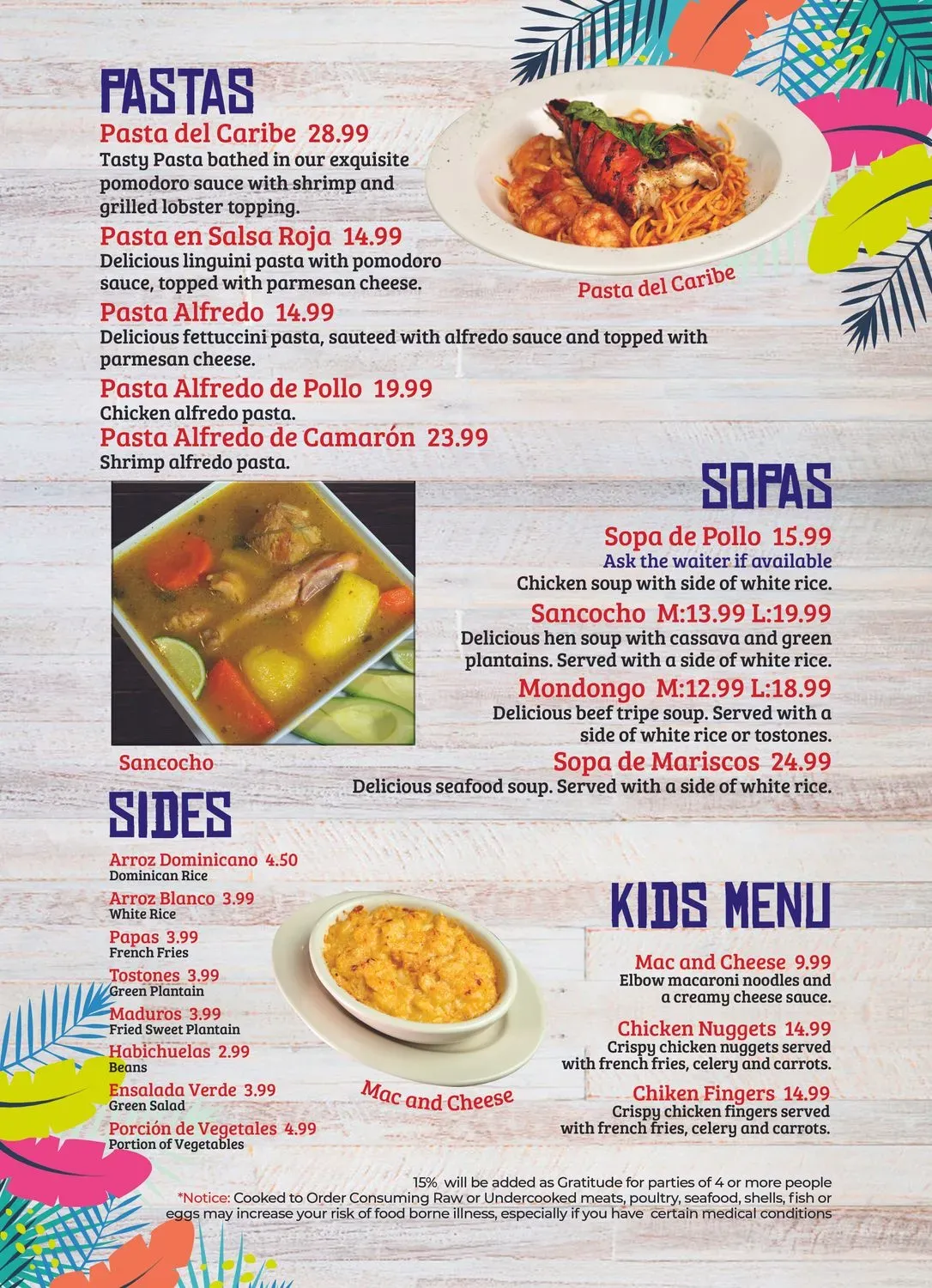 Menu 6