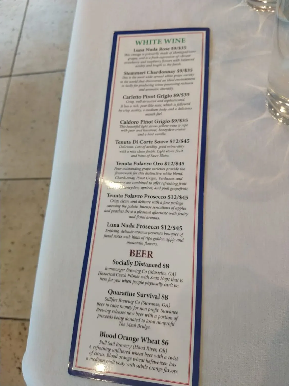 Menu 6