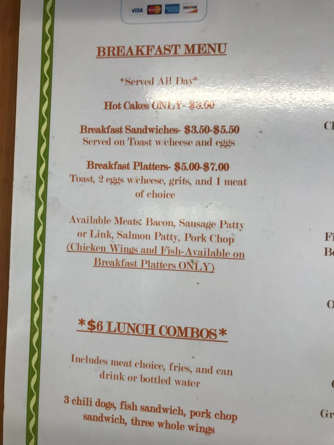 Menu 3