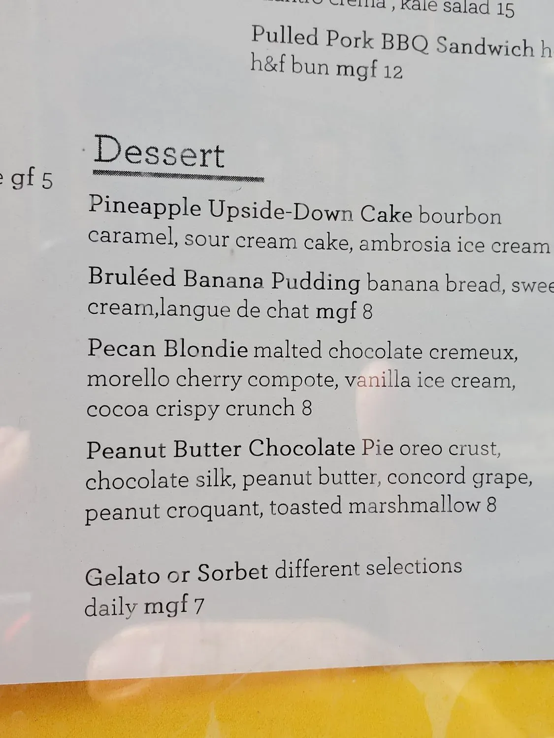 Menu 6